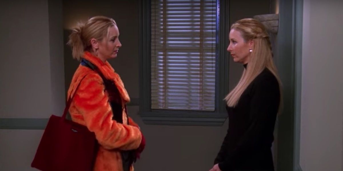 Phoebe with Ursula in Friends