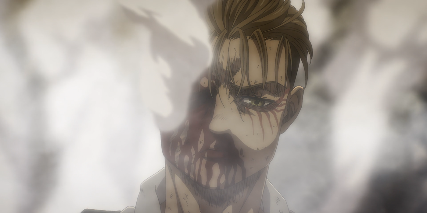 Porco Galliard dying from his wounds allows Falco to eat him and inherit the Jaw Titan in Attack on Titan