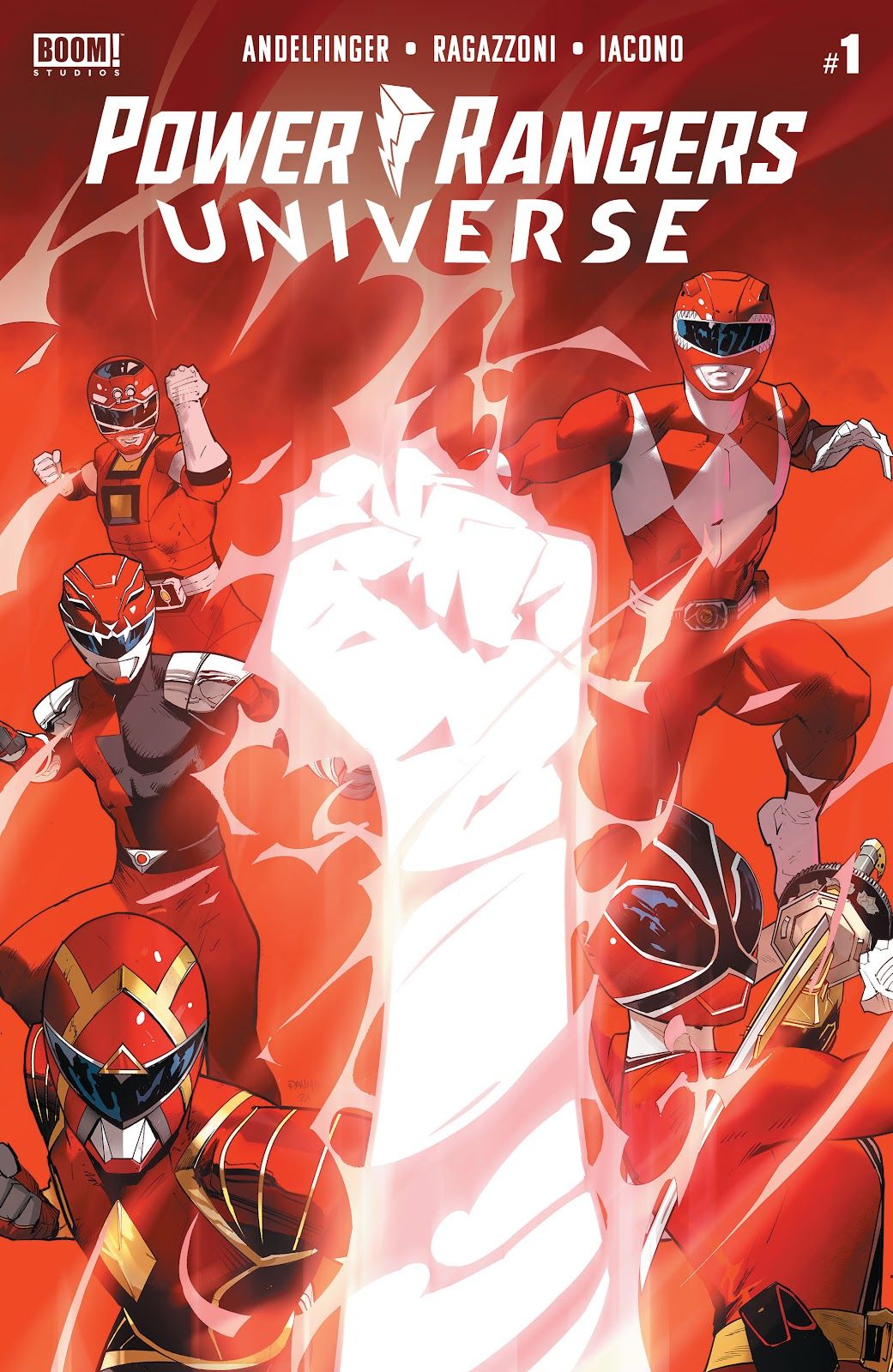 Cover of Power Rangers Universe #1
