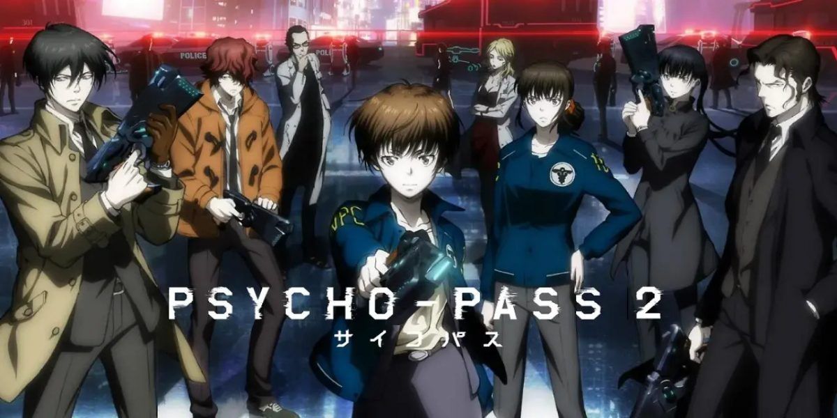 Psycho-Pass season 2 characters standing together