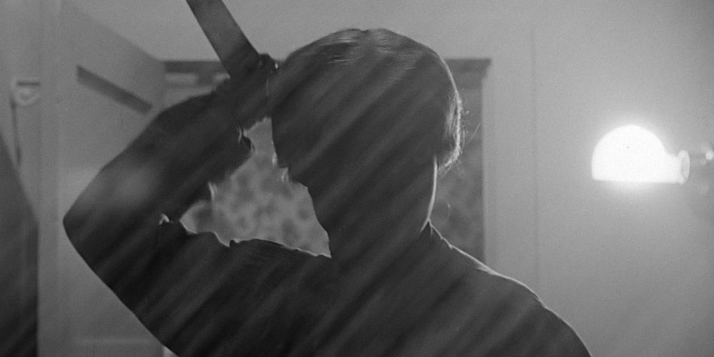 The famous shower murder scene from Alfred Hitchcock's Psycho
