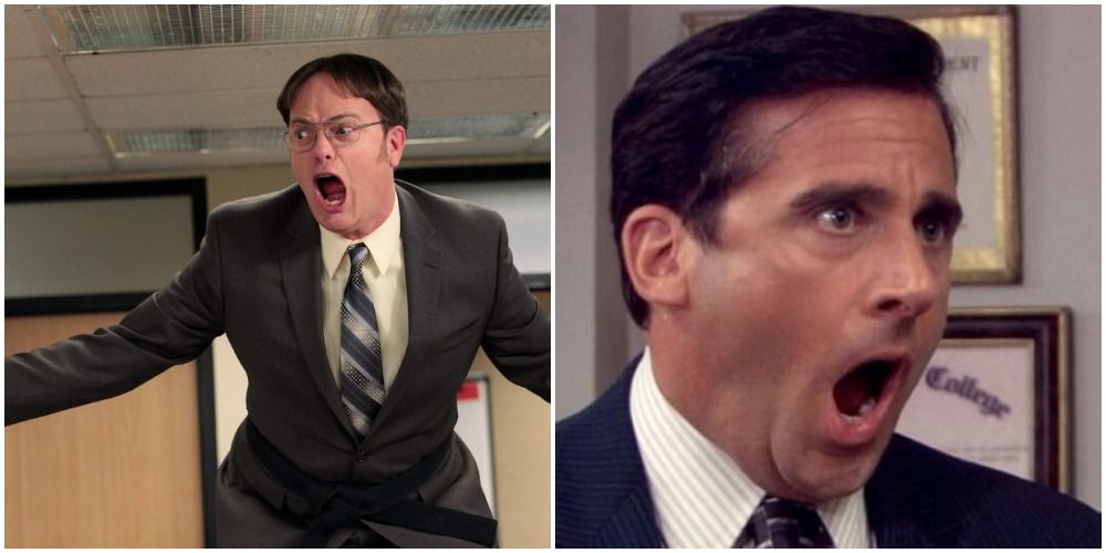 Rainn Wilson as Dwight Schrute , and Michael Scott the Office
