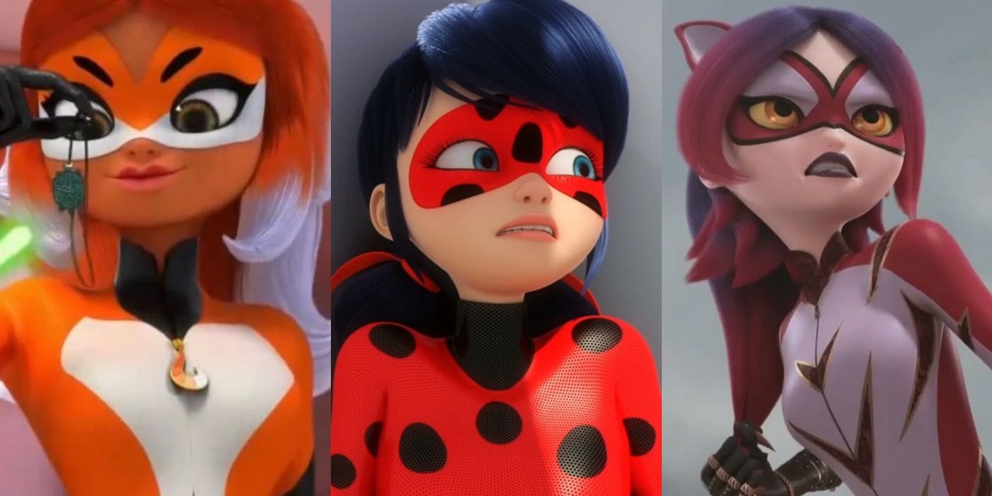 Title characters from Miraculous: Tales of Ladybug & Cat N…