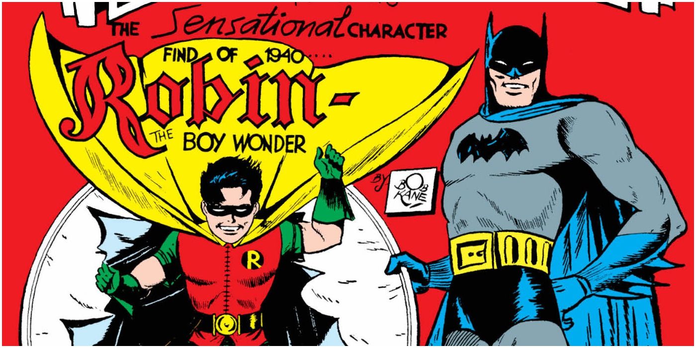 Comic Cover for Robin's First Appearance