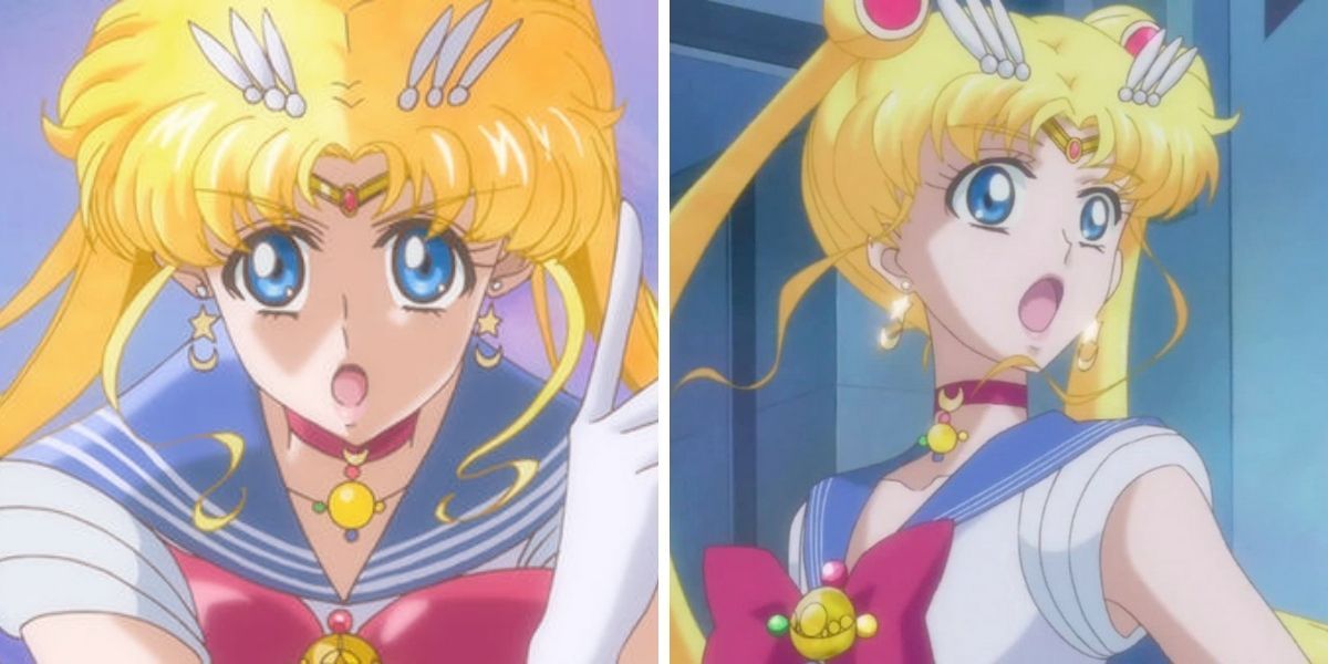 Images feature Usagi Tsukino/Sailor Moon from Sailor Moon Crystal