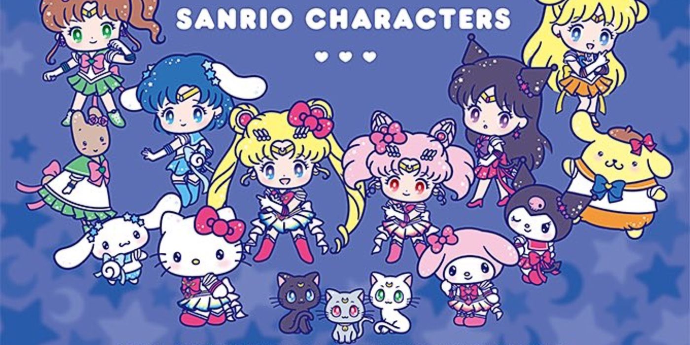 Sailor Moon teams up with Hello Kitty and other Sanrio mascots