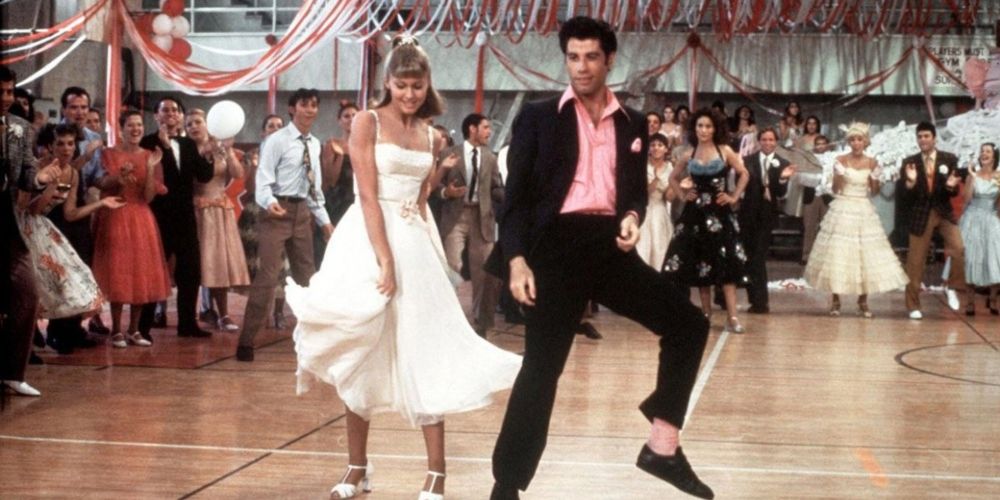 Sandy and Danny perform the hand jive in Grease movie