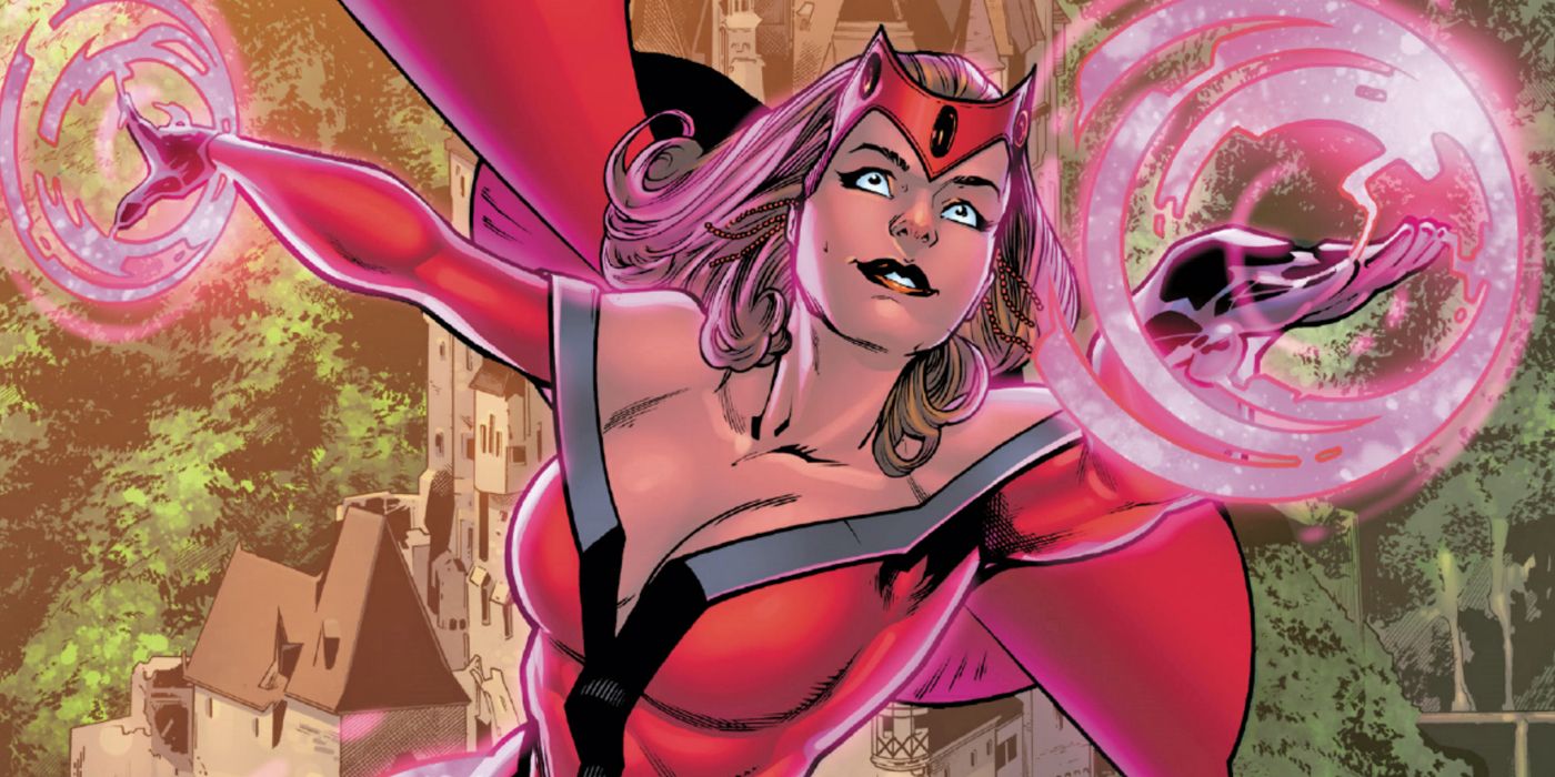 Marvel Comics' Scarlet Witch from the comic Darkhold