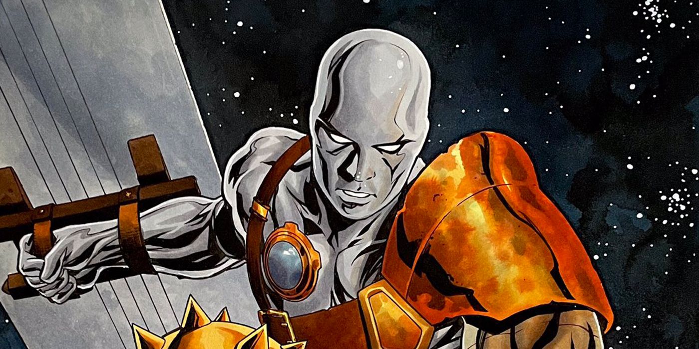 Marvel, DC Artist Shares Planet Hulk-Inspired Silver Surfer Art