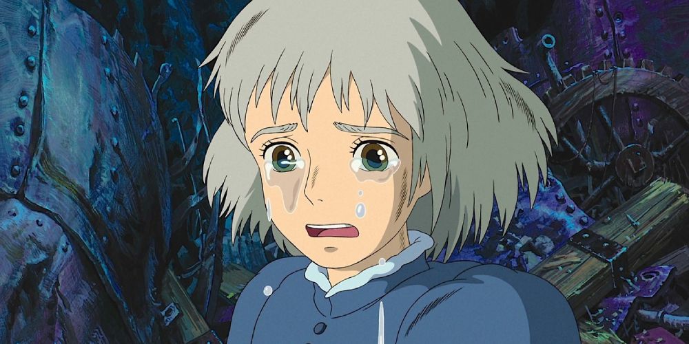 Sophie cries big Ghibli tears 