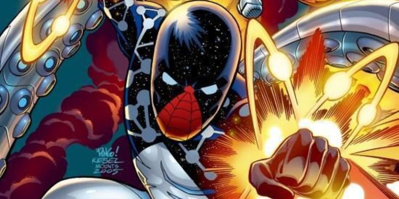 Spider-Man becomes Captain Universe