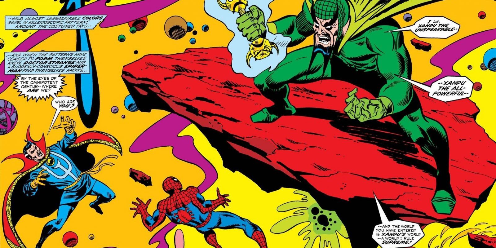 Spider-Man And Dr. Strange Vs. Xandu