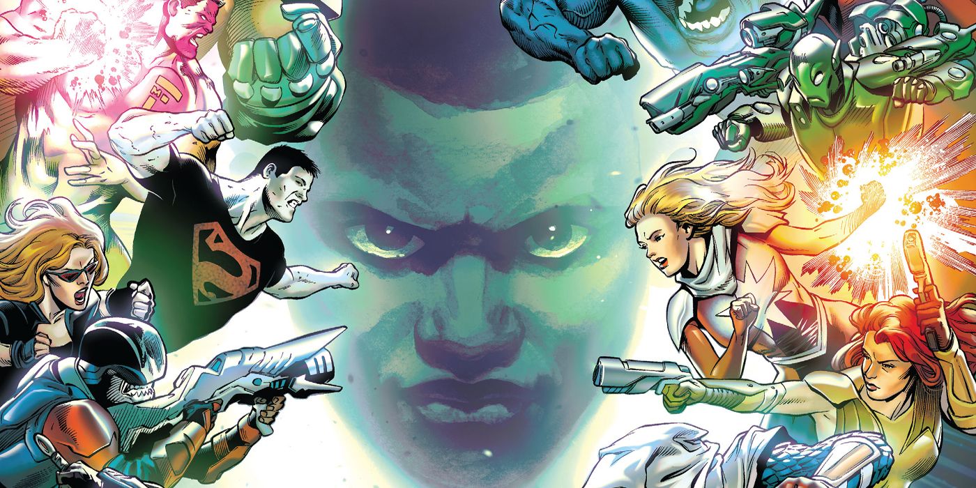 The cover to Suicide Squad #11 shows the Squad fighting against Earth-8's Retaliators.
