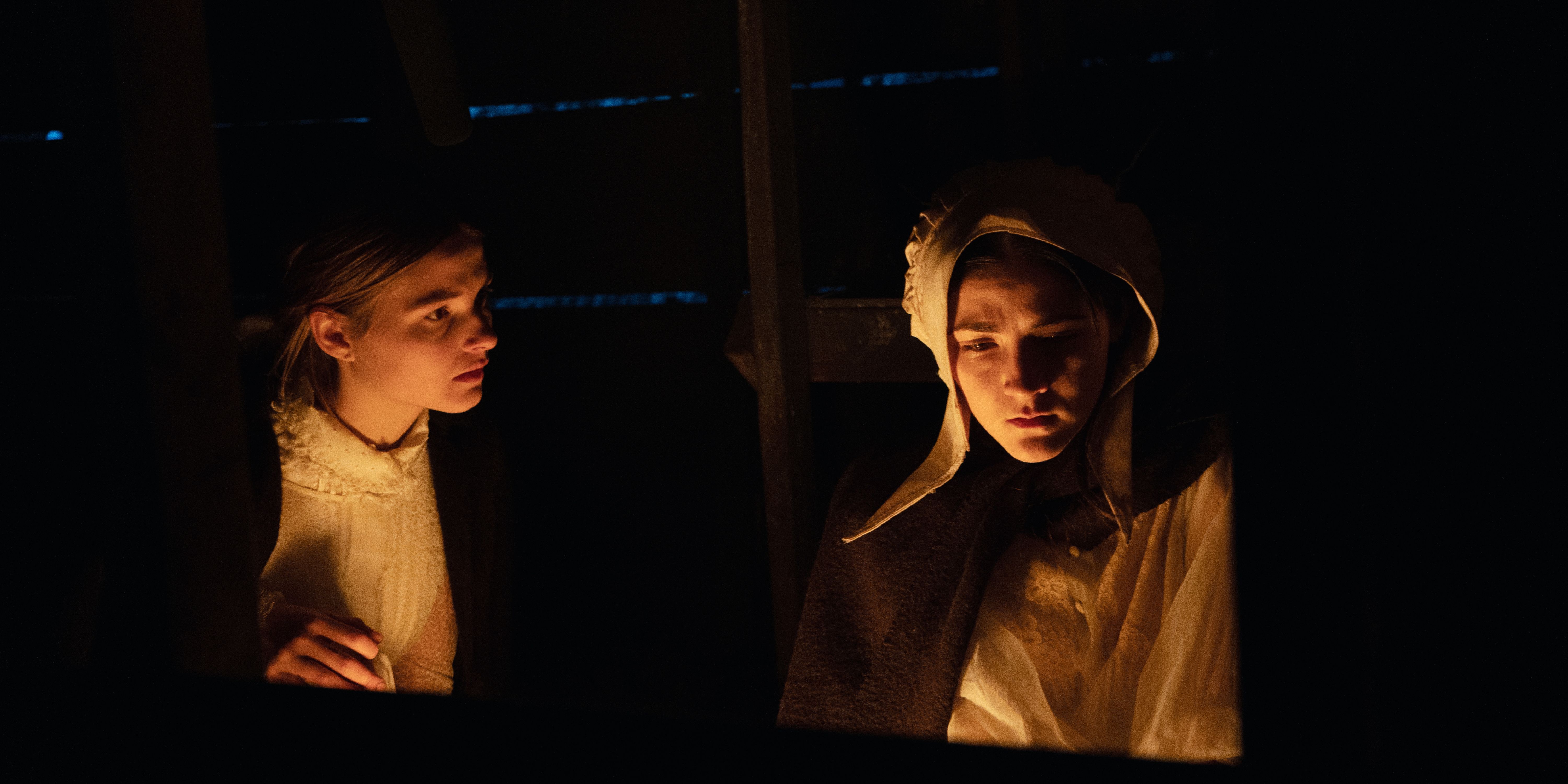 Stefanie Scott as Mary, Isabelle Fuhrman as Eleanor - The Last Thing Mary Saw - Photo Credit: Shudder