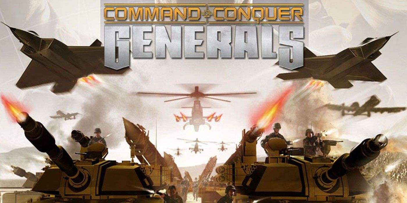 The Armies Charge Forward In Command And Conquer Generals