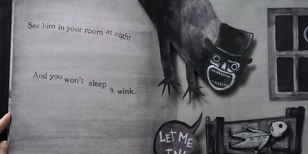 The Mr. Babadook story book from the Babadook movie