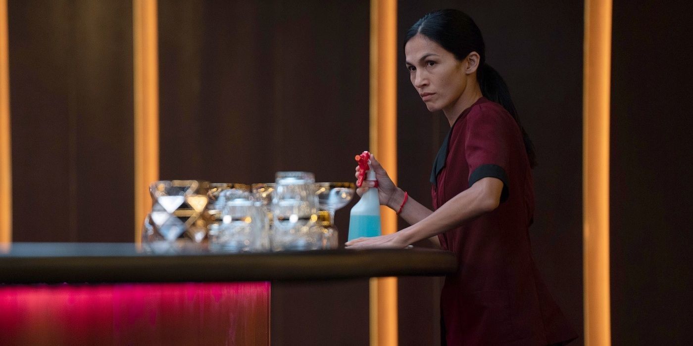 The Cleaning Lady Elodie Yung bar