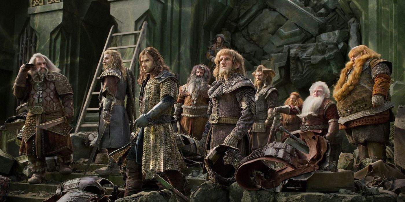 The Hobbit Dwarves at Erebor