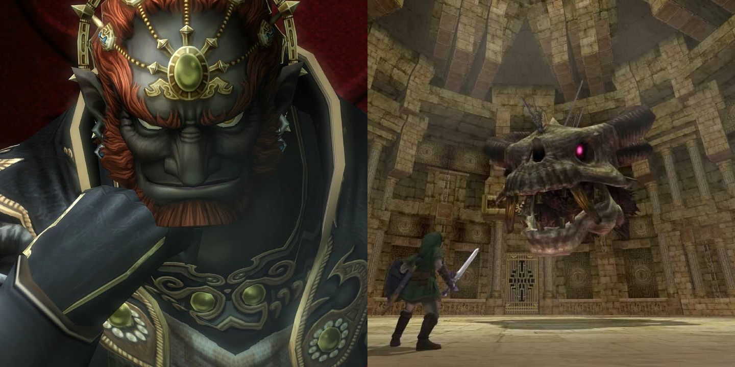 Ganondorf, Link, and Stallord