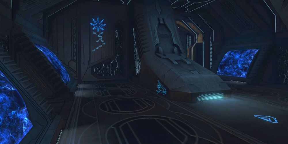 The Flood-infested Library in Halo: Combat Evolved