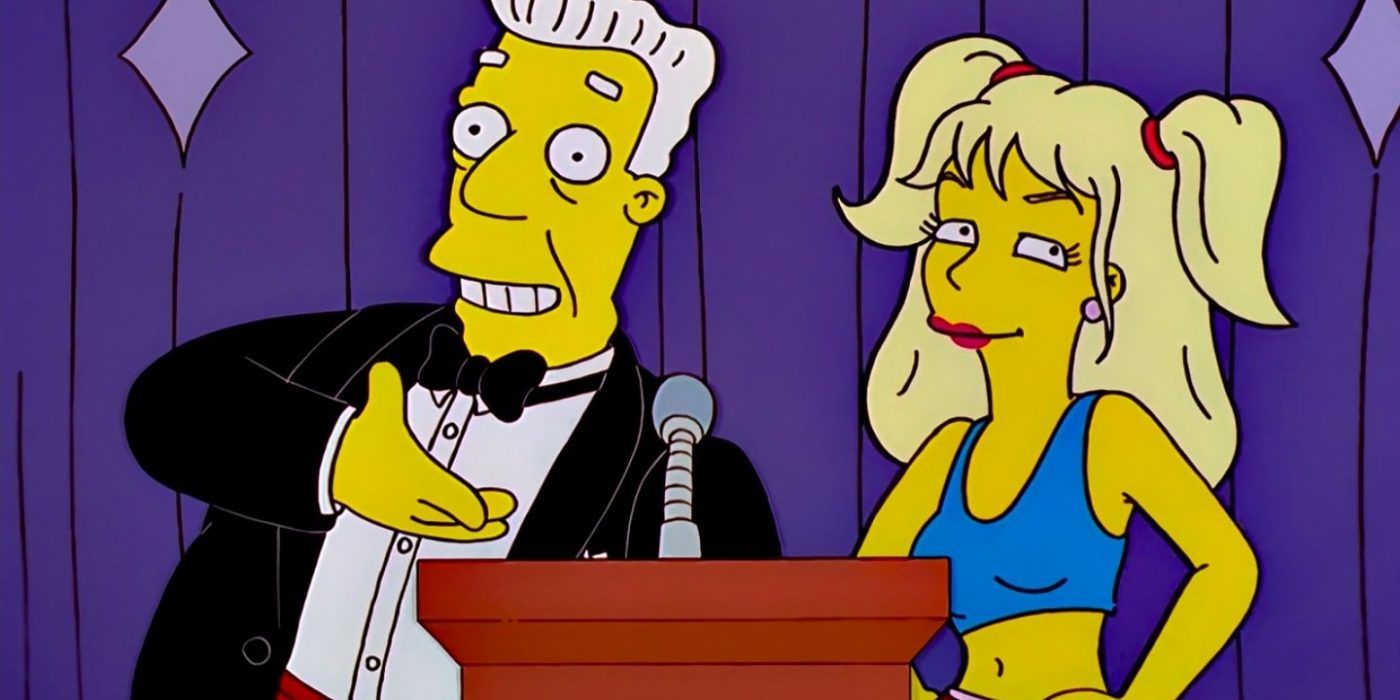 The Simpsons Britney Spears with Kent Brockman