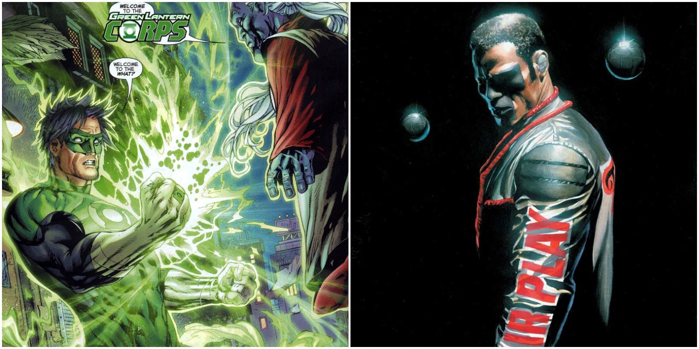 Kyle Rayner and Mr. Terrific