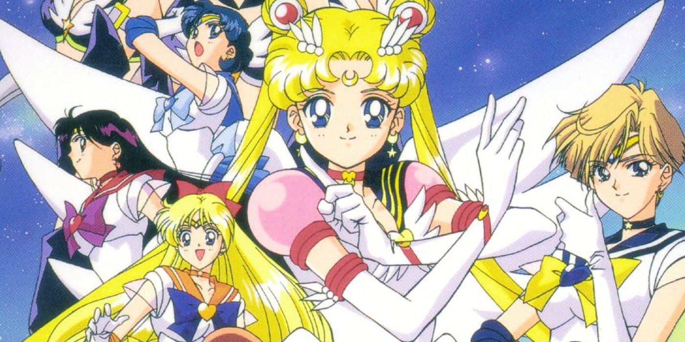 Usagi Leads The Sailor Scouts In Sailor Moon
