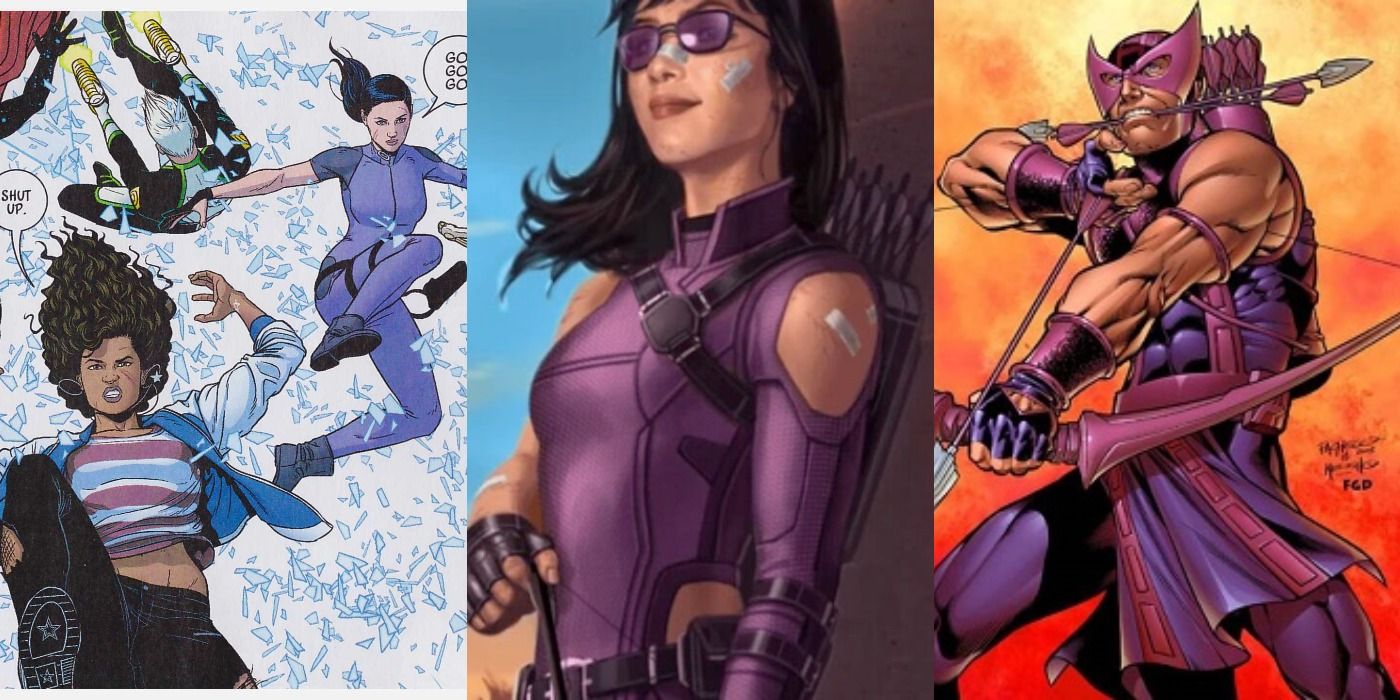 Worst Things Kate Bishop Has Done Hawkeye Split Featured Young Avengers, Kate Bishop, Clint Barton