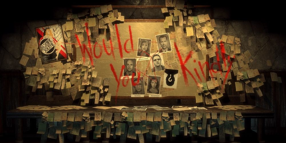 The Famous 'Would You Kindly?' Wall From Bioshock game
