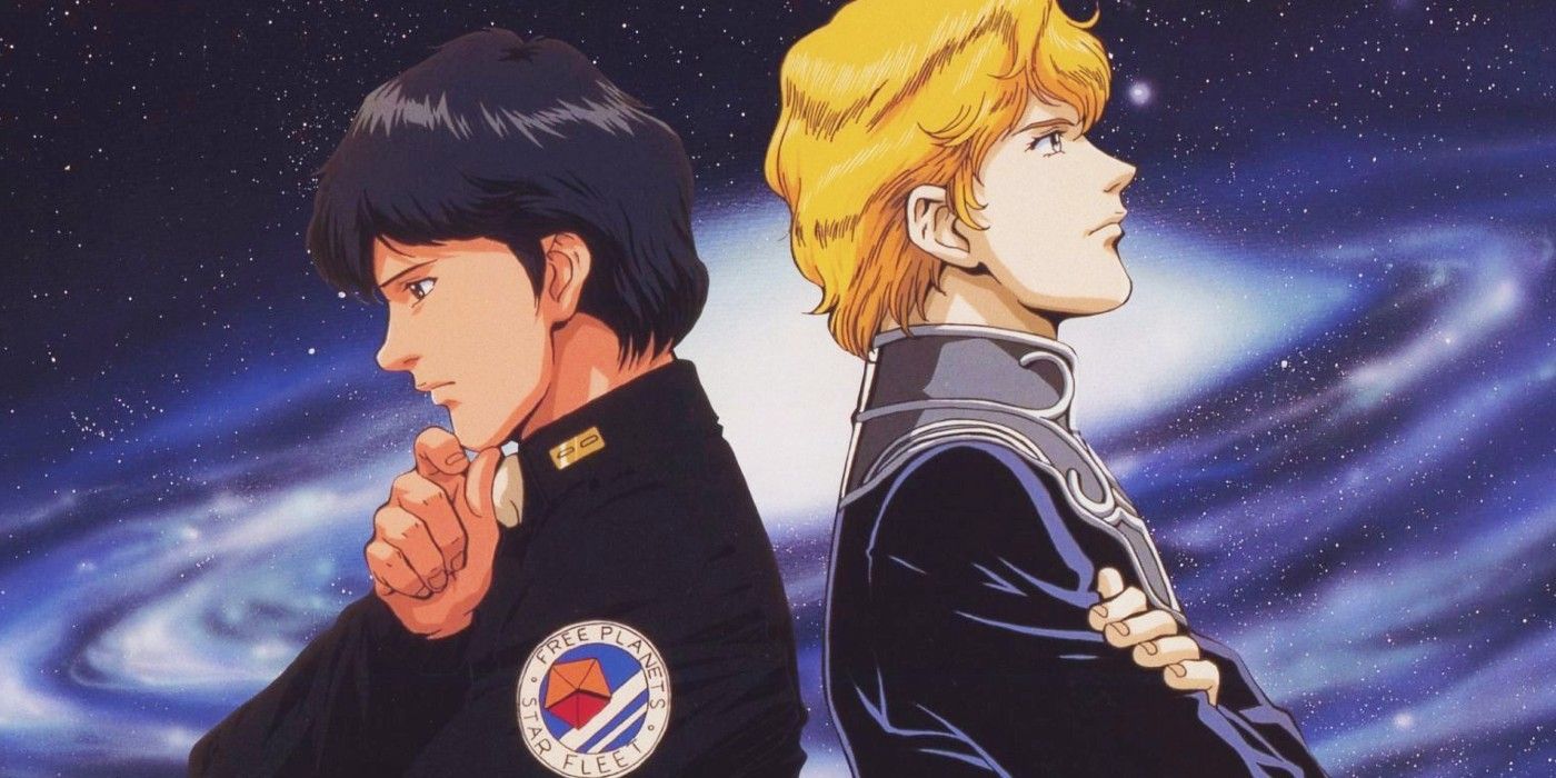 Yang And Reinhard Stand Together In Legend Of The Galactic Heroes
