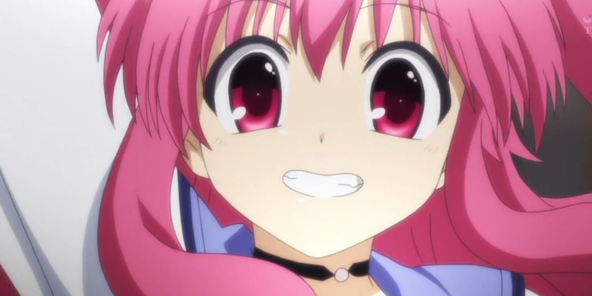 Smiling Yui from Angel Beats