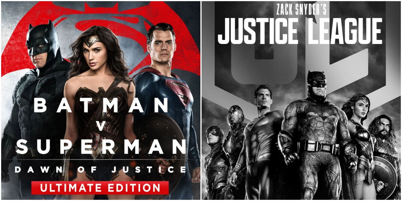 Zack Snyder's Two Uncut DCEU Movies