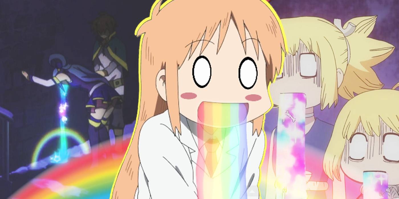 Nichijou rainbow vomit