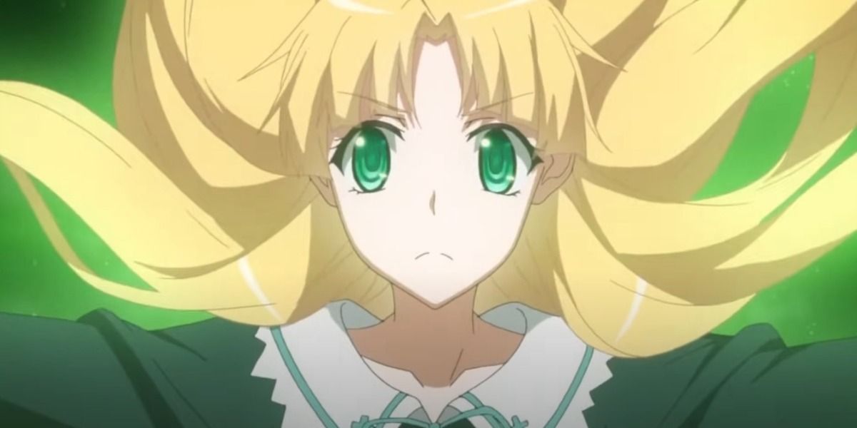 Asia Argento powering up in High School DxD