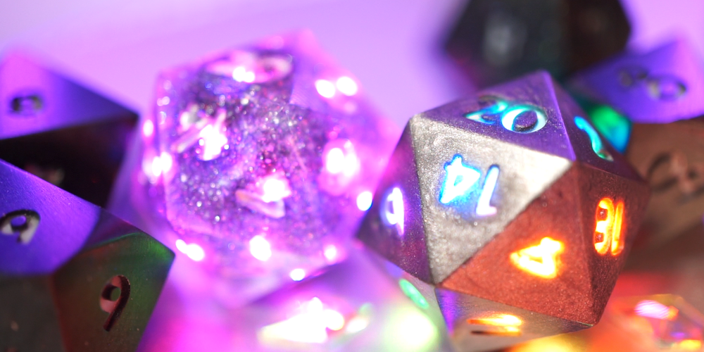 pixels light up dice 