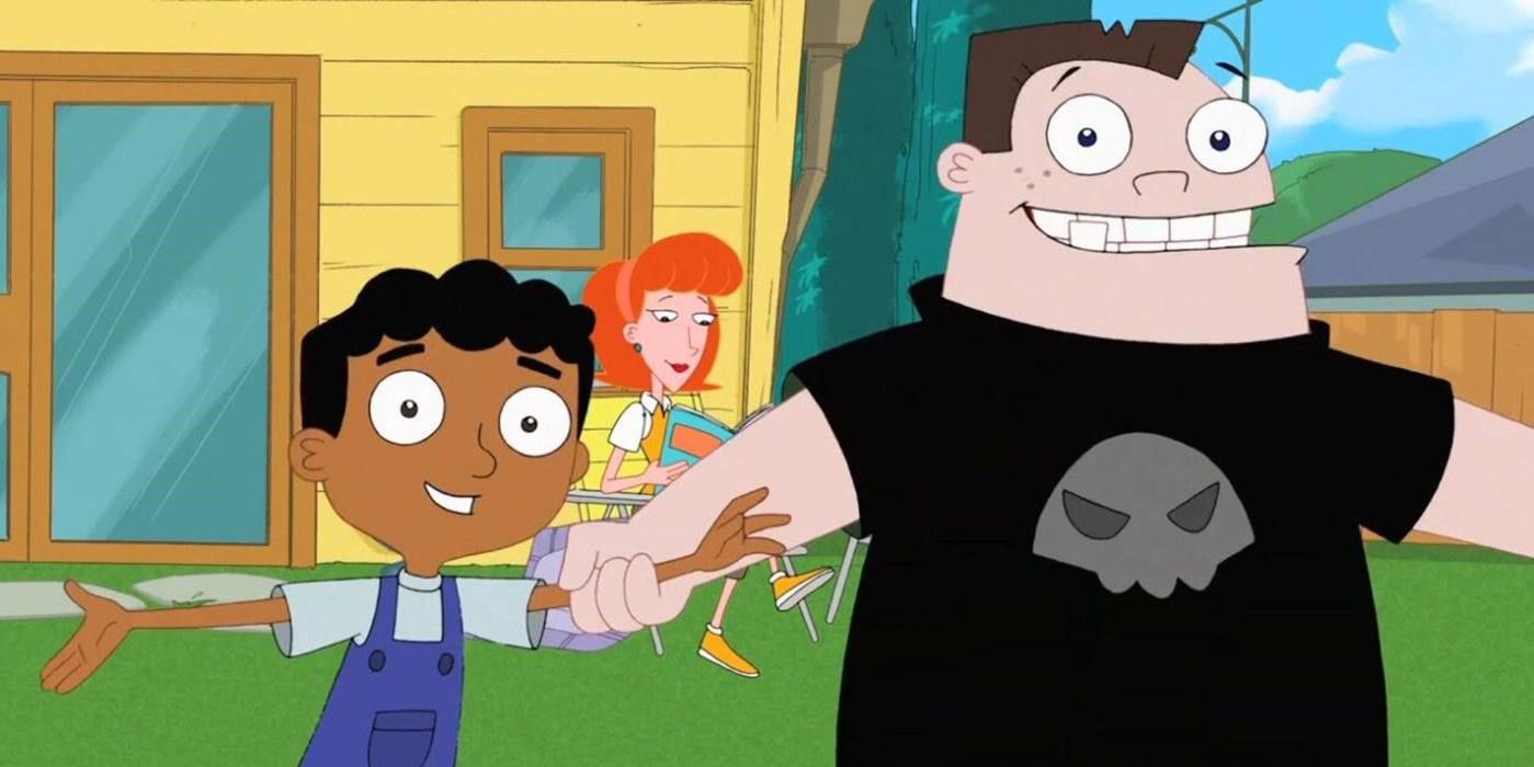 Baljeet and Buford in Phineas and Ferb