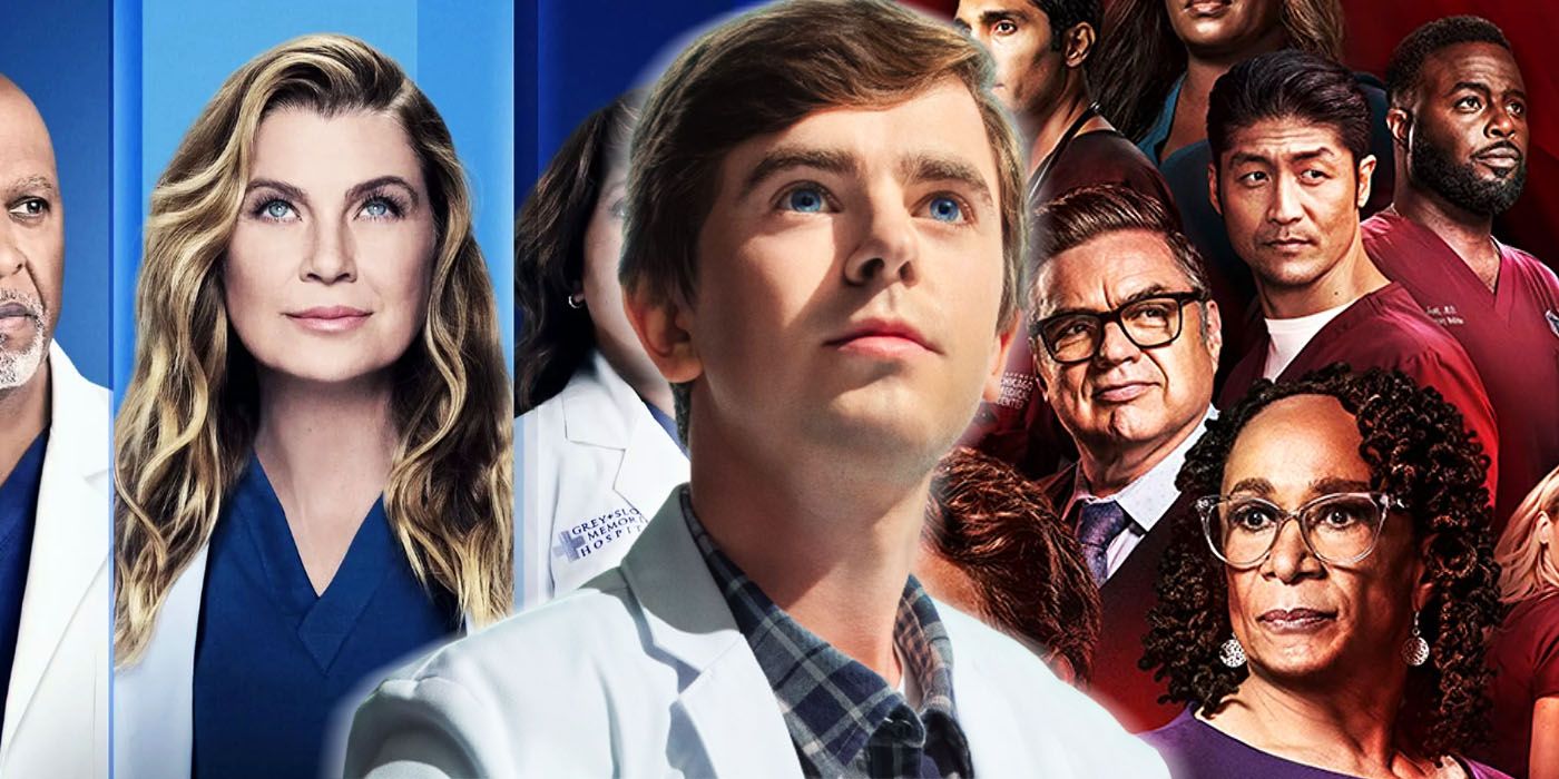 chicago med, greys anatomy and the good doctor