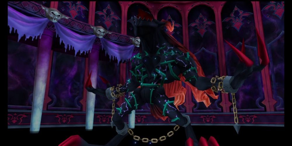 Dark Thorn for most difficult KH2 Boss