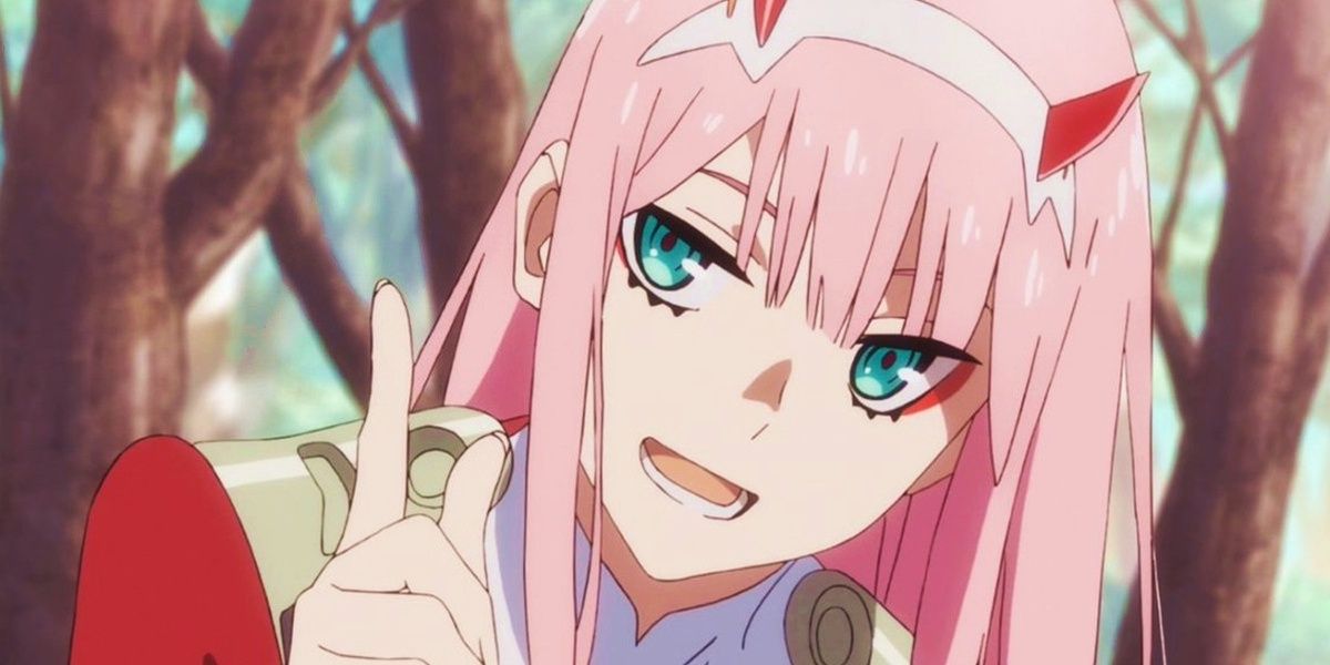 Zero Two from Darling In The Franxx.