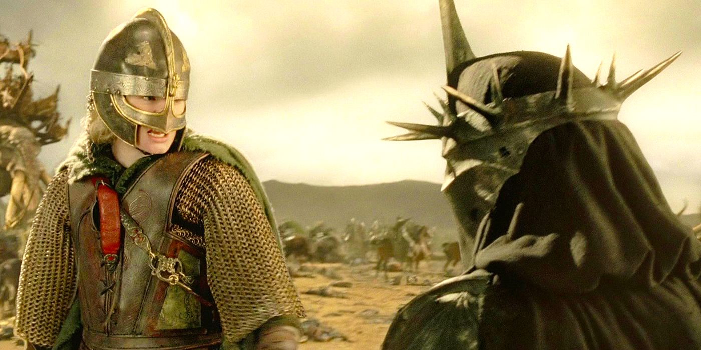 Eowyn kills the Witch-king in Lord of the Rings: The Return of the King