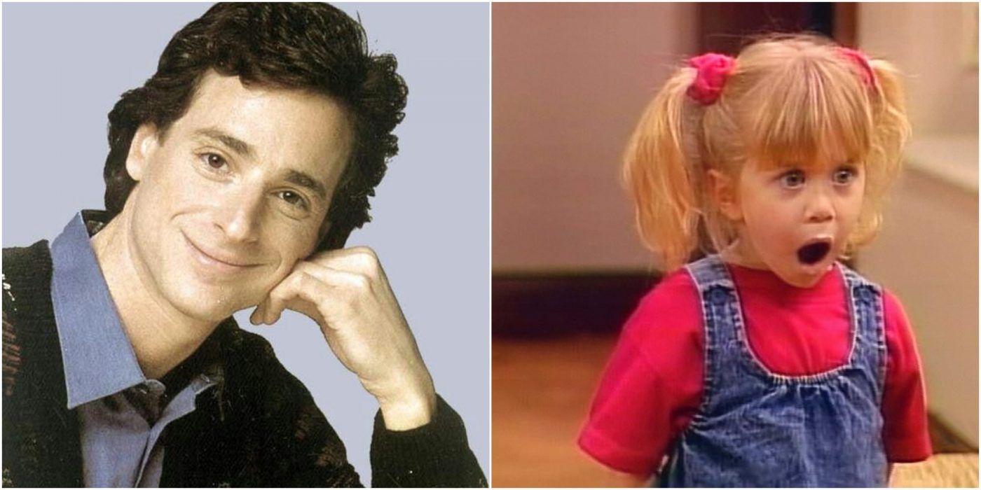 Danny Tanner and Michelle Tanner in Full House