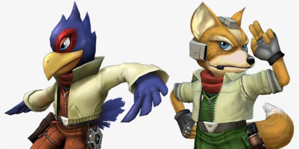 Fox and Falco from Star Fox.