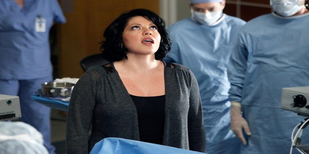 Callie singing in Grey's Anatomy musical episode