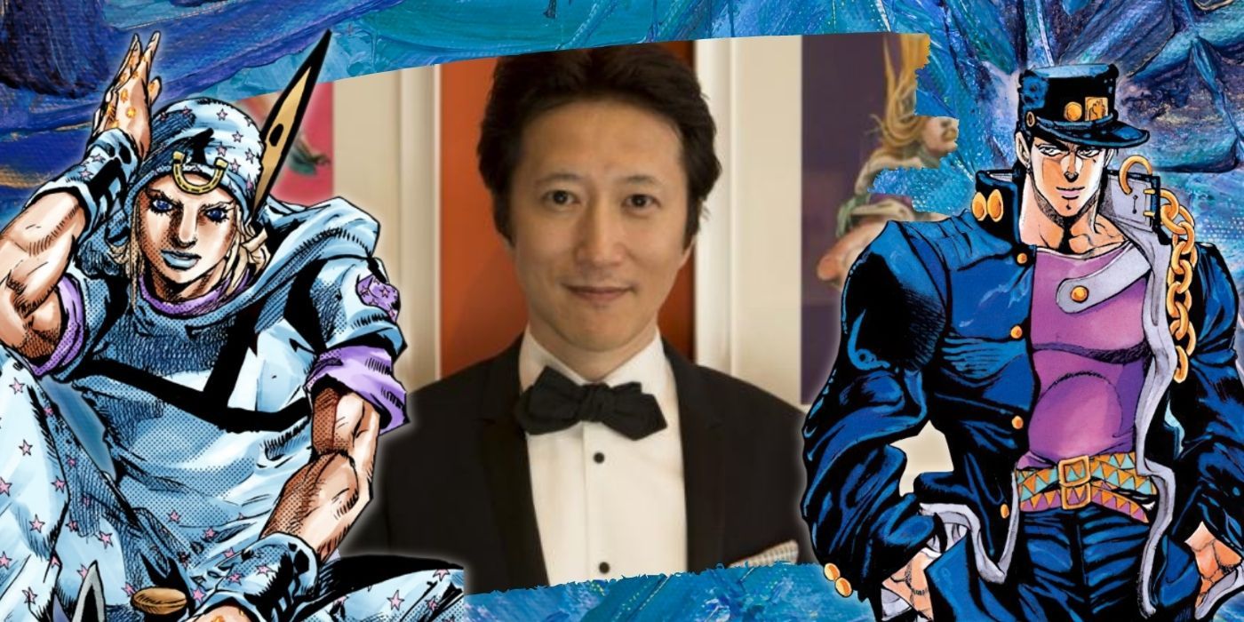 Hirohiko Araki, Johnny Joestar, and Jotaro Kujo