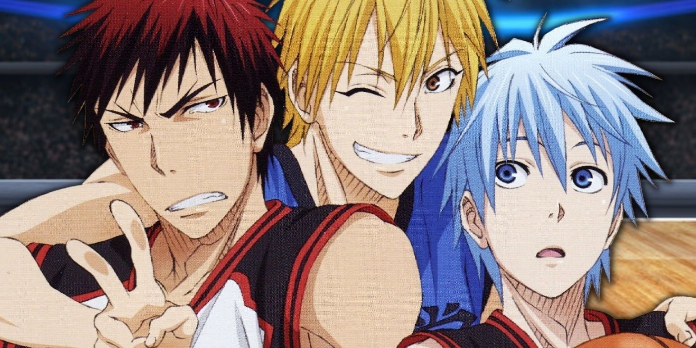 Kagami Taiga, Kise Ryouta, and Kuroko Tetsuya from Kuroko's Basketball