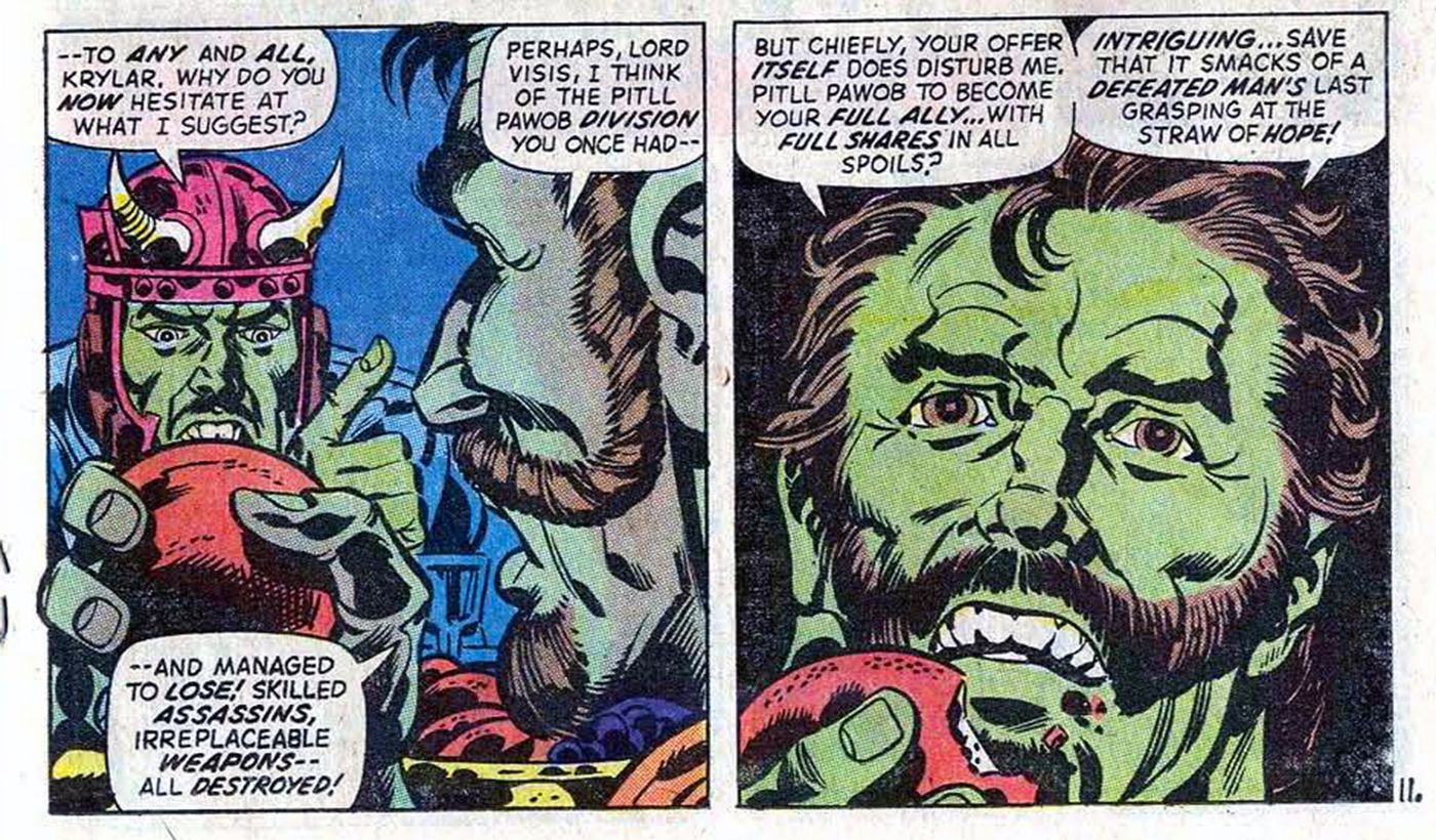 Krylar, from The Incredible Hulk #156