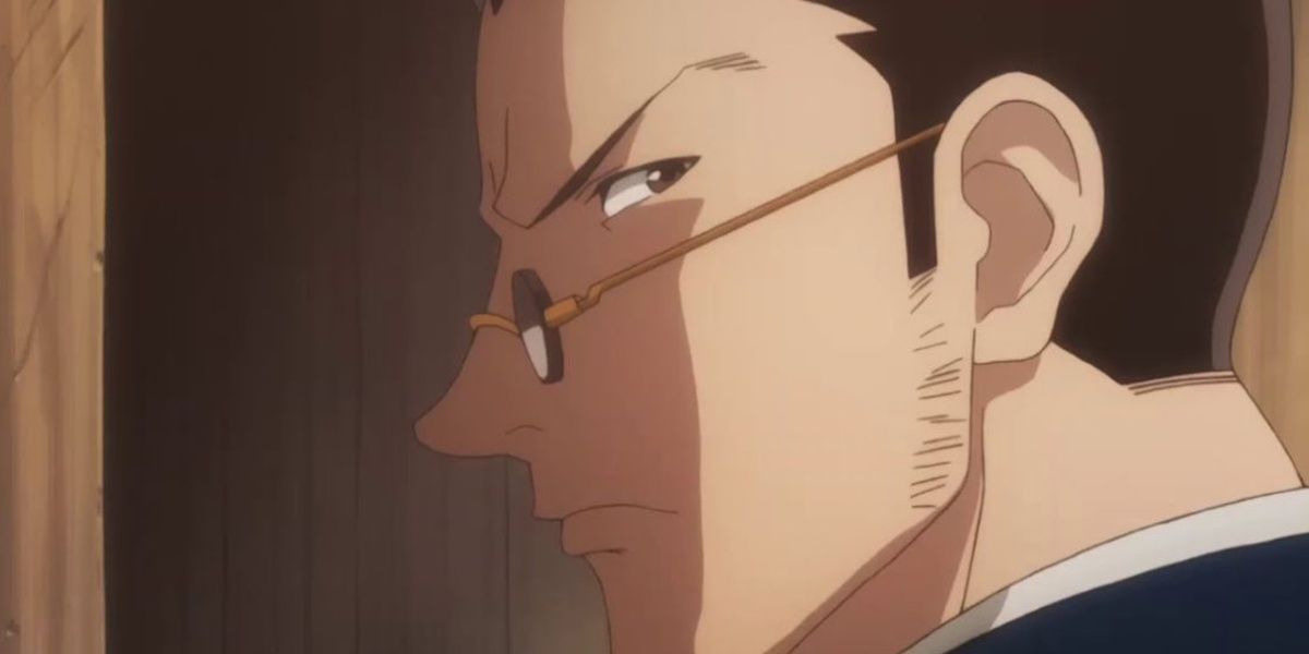 close up of Leorio from Hunter x Hunter