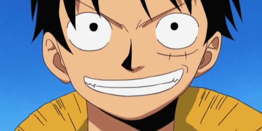 Luffy smiling