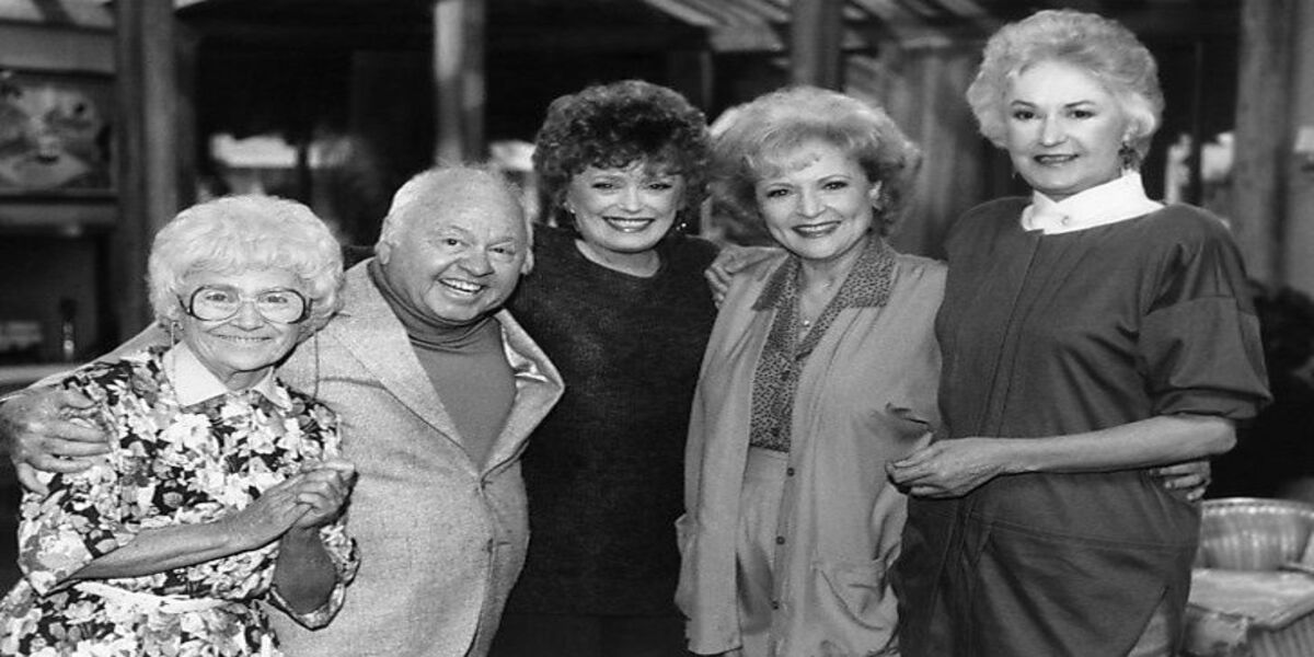 Mickey Rooney on the Golden Girls