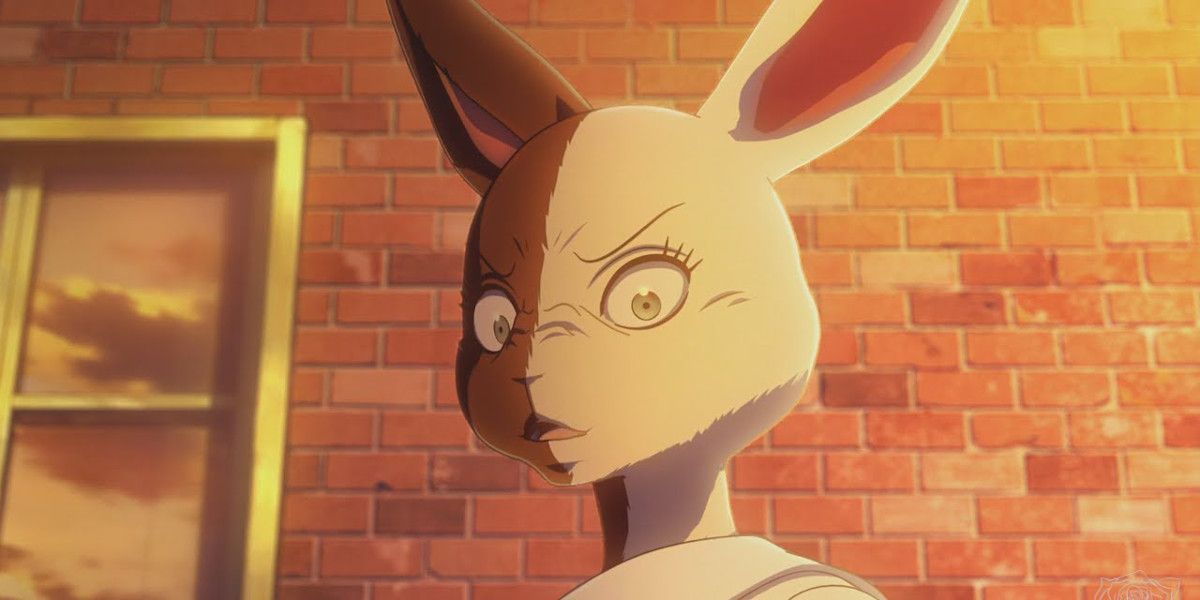 mizuchi from beastars looking disgusted